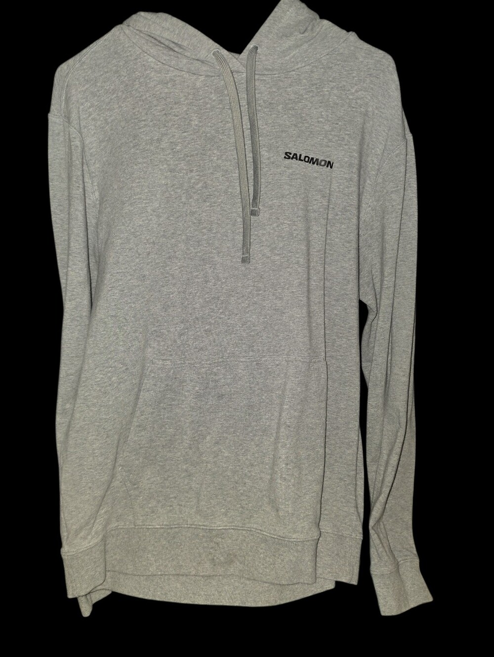 Mens Salomon Medium Performance Hoodie. Excellent Preloved Condition. Light Grey - Picture 5 of 6